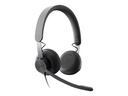 logitech 981-000870 zone wired usb-c with usb-a adapter