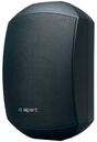 Apart MASK4T-BL Enceinte en saillie 70W 16Ω /100V Noir (par paire)