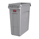 Rubbermaid Slim Jim container met luchtsleuven 60L - F603 