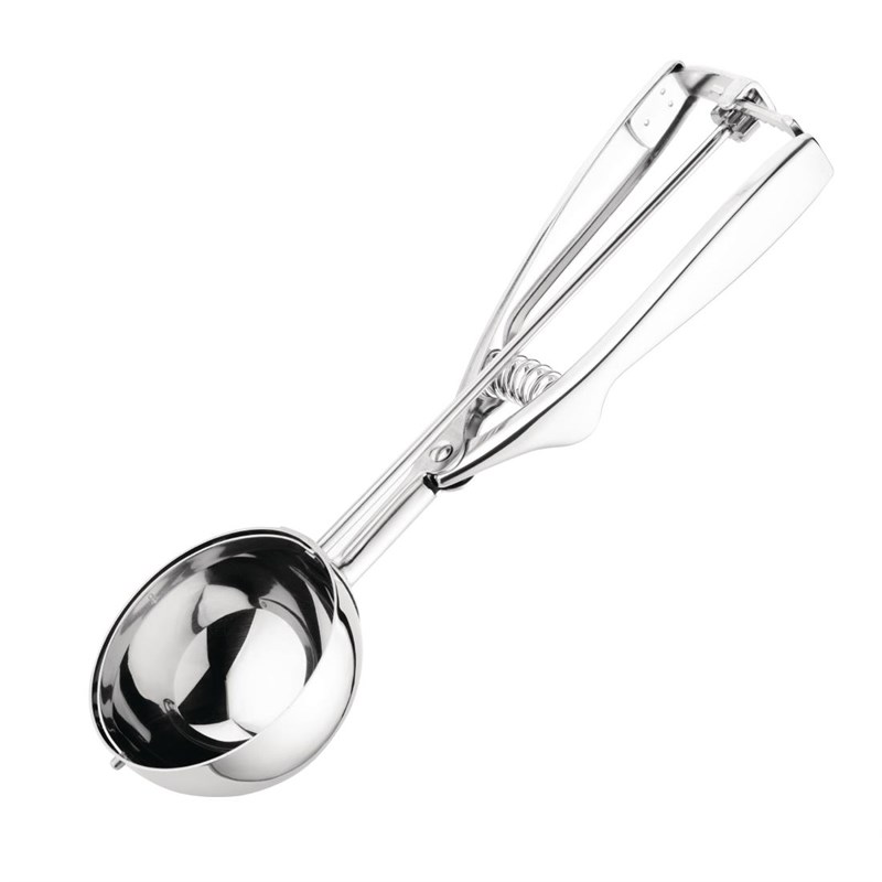 Vogue J090 Ijsschep/Portioneerlepel 125 ml RVS Grijs