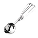 Vogue J090 Ijsschep/Portioneerlepel 125 ml RVS Grijs