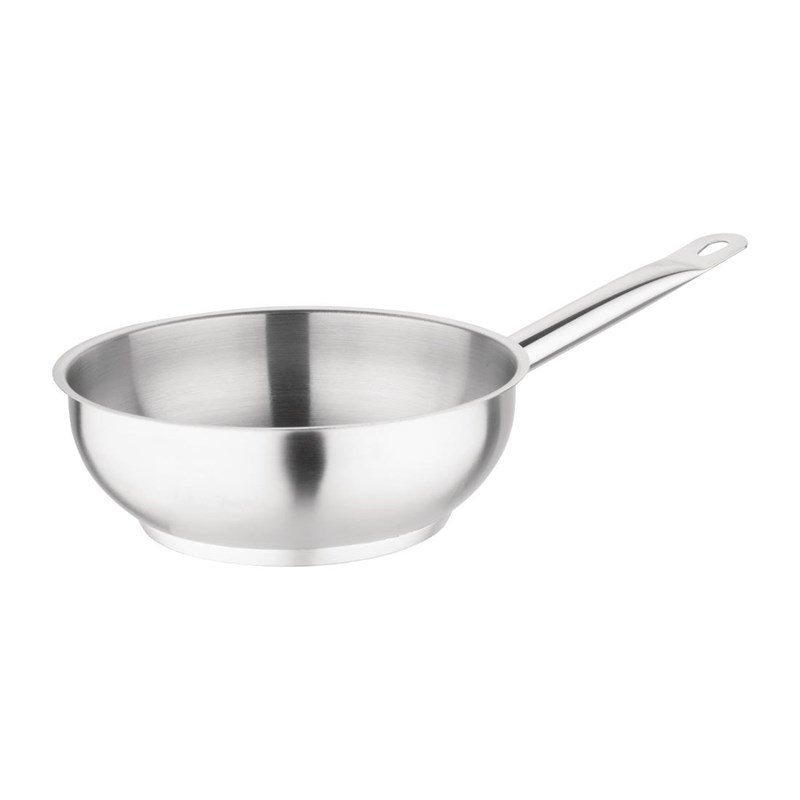 Casserole Vogue M947 20(Ø)x6,9cm Acier inoxydable Gris