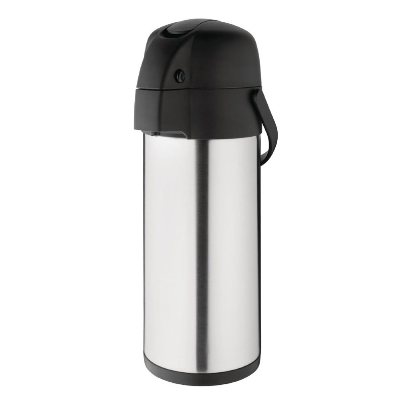 Olympia DL166 Pompthermos 4l RVS Grijs