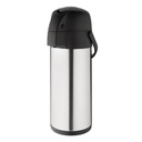 Olympia DL166 Pump Thermos 4l Stainless Steel Gray