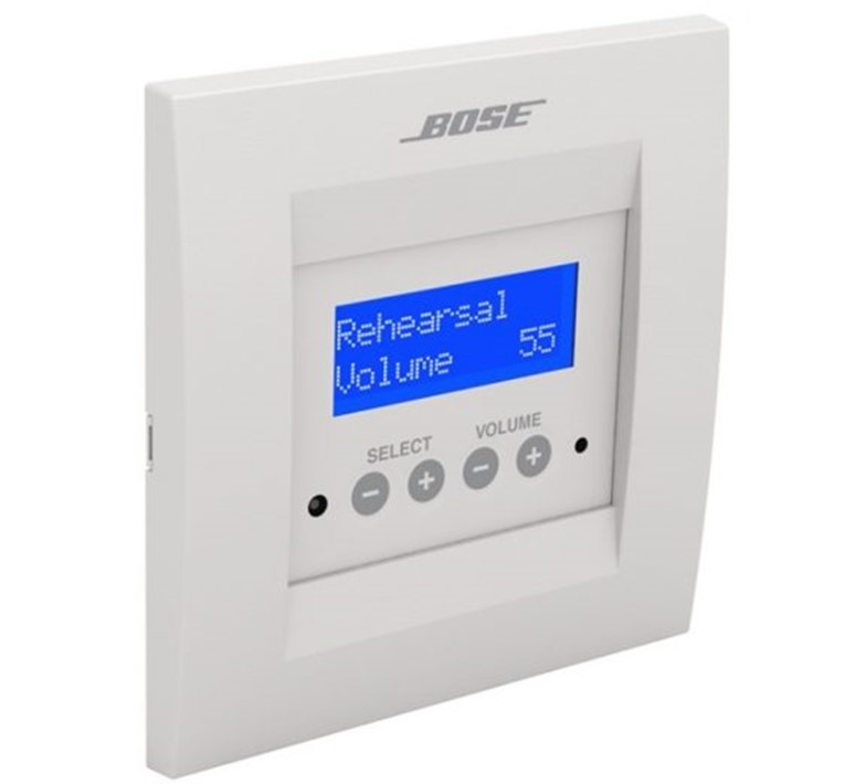 Bose ControlSpace CC-16 Digitaal Wandpaneel LCD Wit