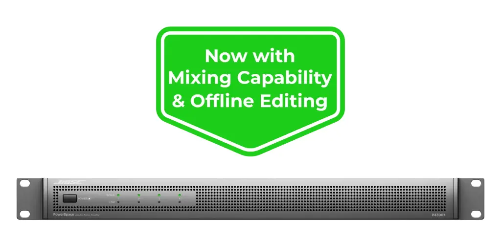 Amplificateur 4 canaux Bose PowerSpace P4300+ 70/100 V