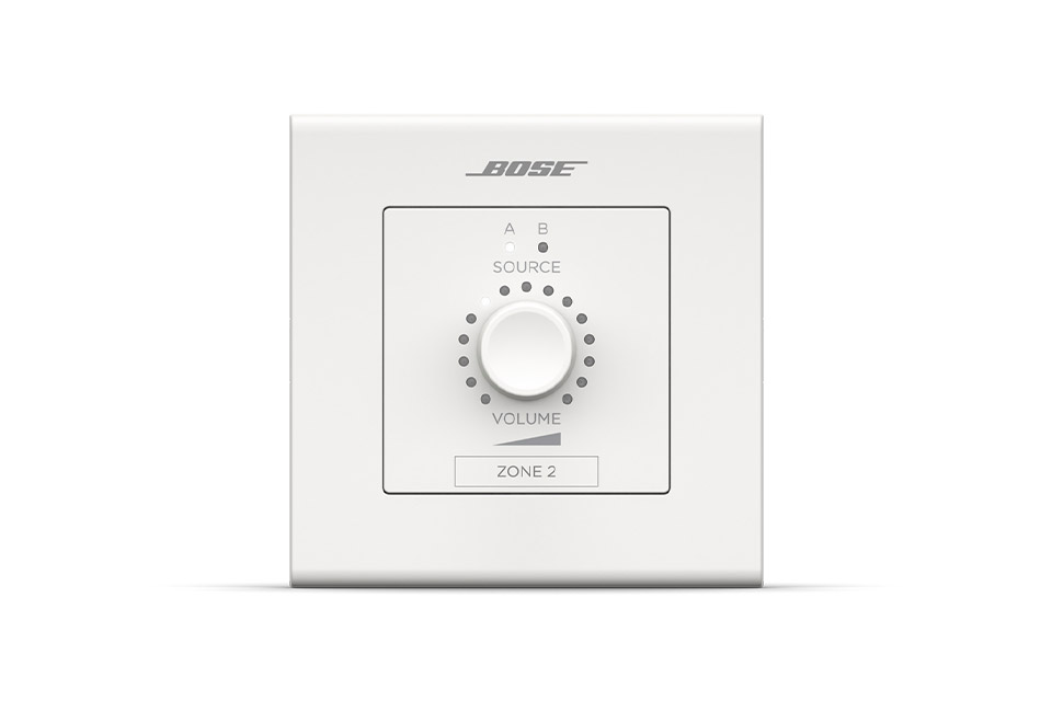 Bose ControlCenter CC-2D Digital Wall Panel 2 Sources White