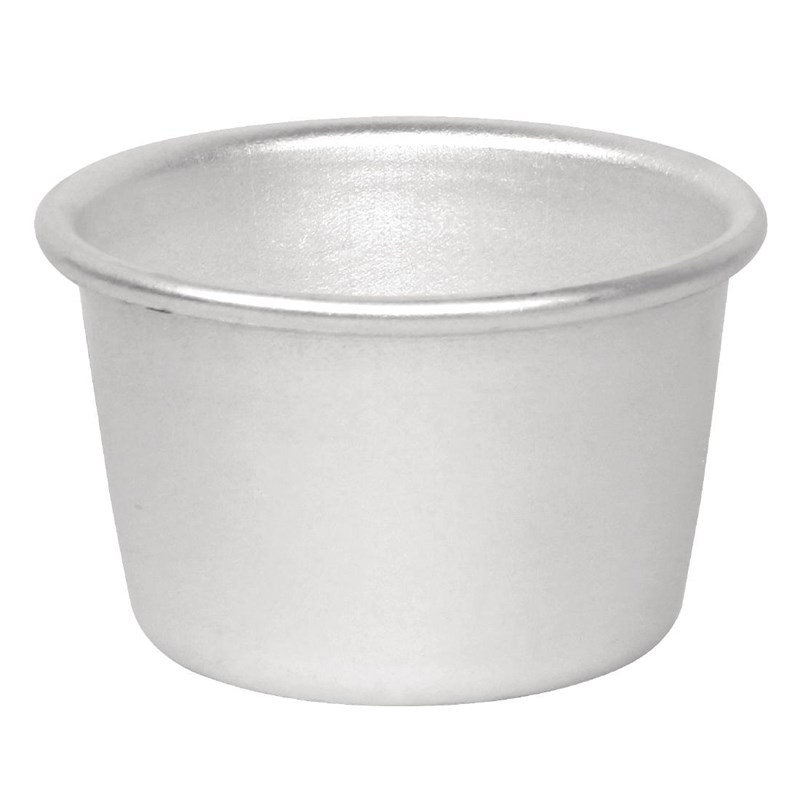 Vogue K513 Baking Pan Set 5.5(Ø)x3.2cm 85ml Aluminum Gray