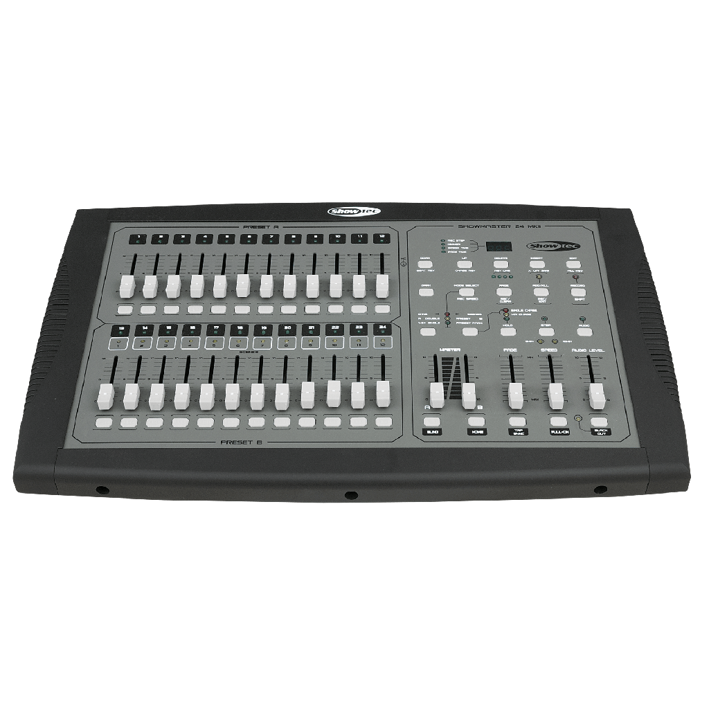 Showtec 50830 Showmaster 24 MKII Light Controller 24-channel Gray