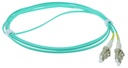 act rl9605 lc-lc 50/125µm om3 duplex fiber optic patchkabel. lengte: 5,00 m - 1 stk