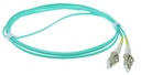 act rl9615 lc-lc 50/125µm om3 duplex fiber optic patchkabel. lengte: 15,00 m - 1 stk