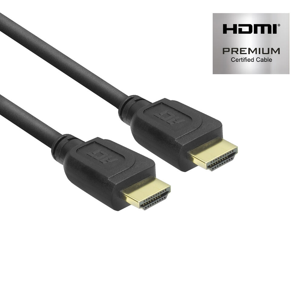 ACT AK3944 HDMI 2.0 Cable Gold-plated 2m Black
