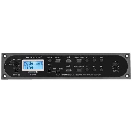 Monacor PA-1120DMT Bericht/Timermodule
