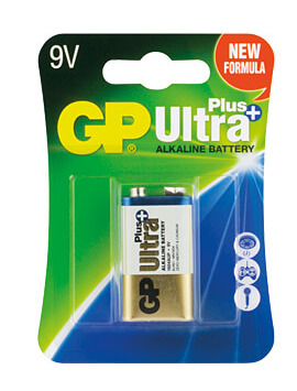 gp batt. 9v 6lr61 alk. plus