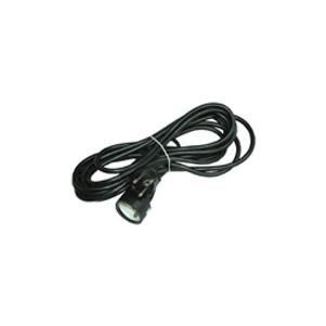 Elix 37072 Verlengsnoer 2P+A mannelijk - 2P+A vrouwelijk 3G1,5-H05VVH-F 5m Zwart 
