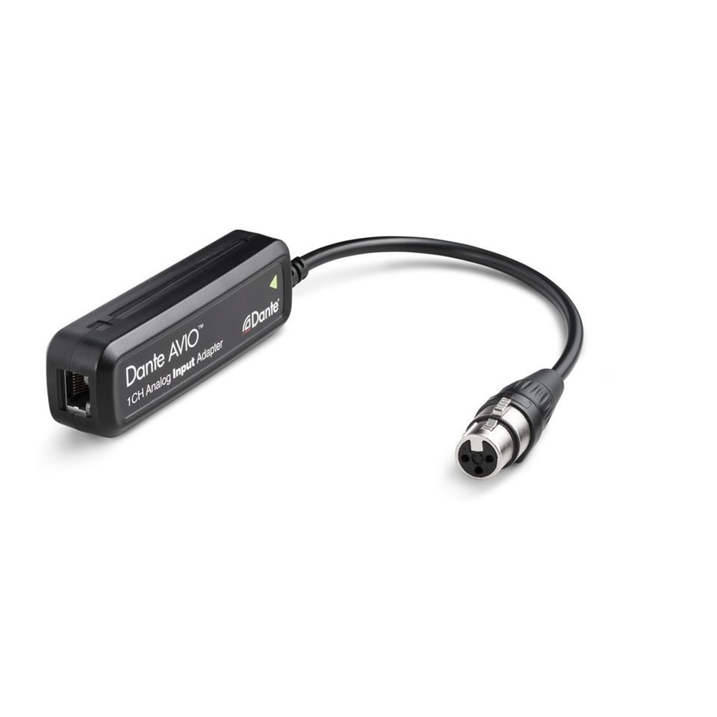 Audinate Dante AVIO - Analog Input Adapter 1-Channel ADP-DAI-AU-1X0 