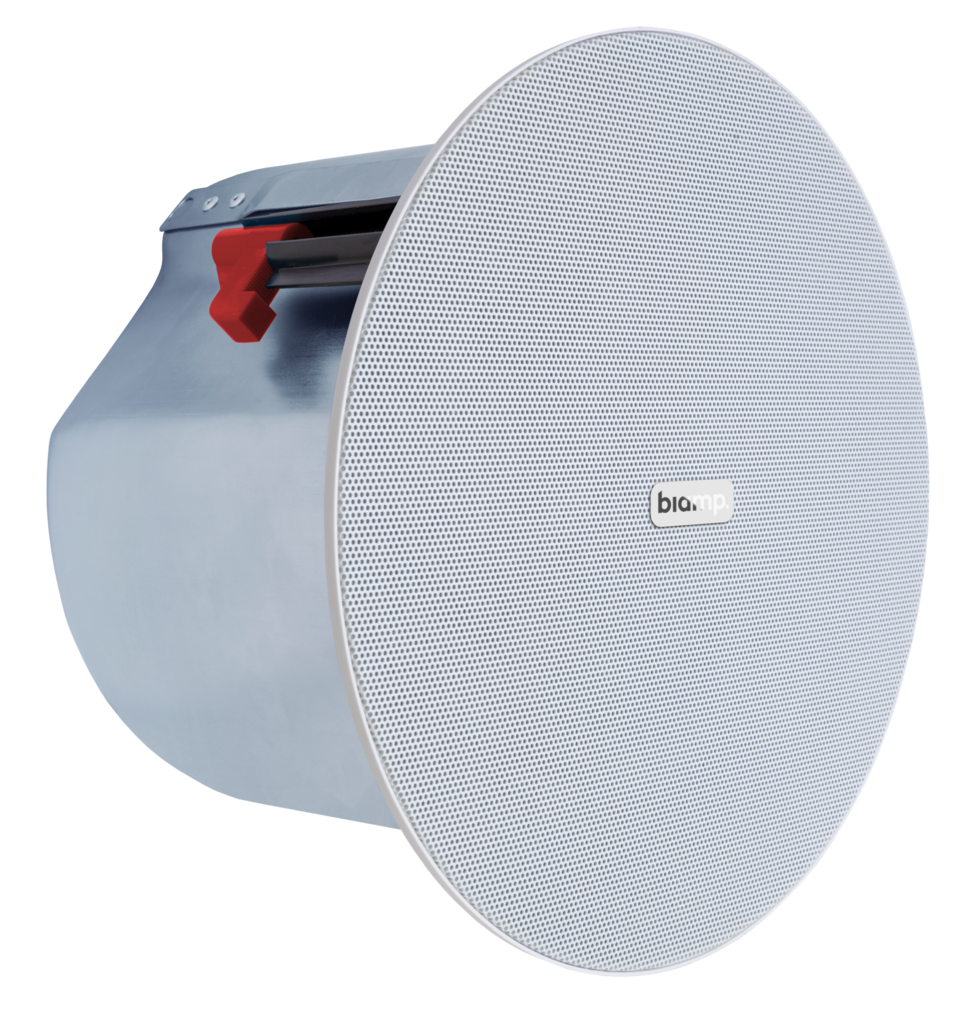 Biamp Desono Haut-parleur intégré 2 voies 70/100 V 120 W @ 16 Ω Blanc - CM60DTD