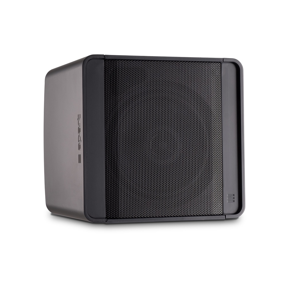 Biamp - KUBO3T-BL (per paar) - Desono Compacte Opbouwluidspreker 3" 70/100V 40W @ 16Ω Zwart 