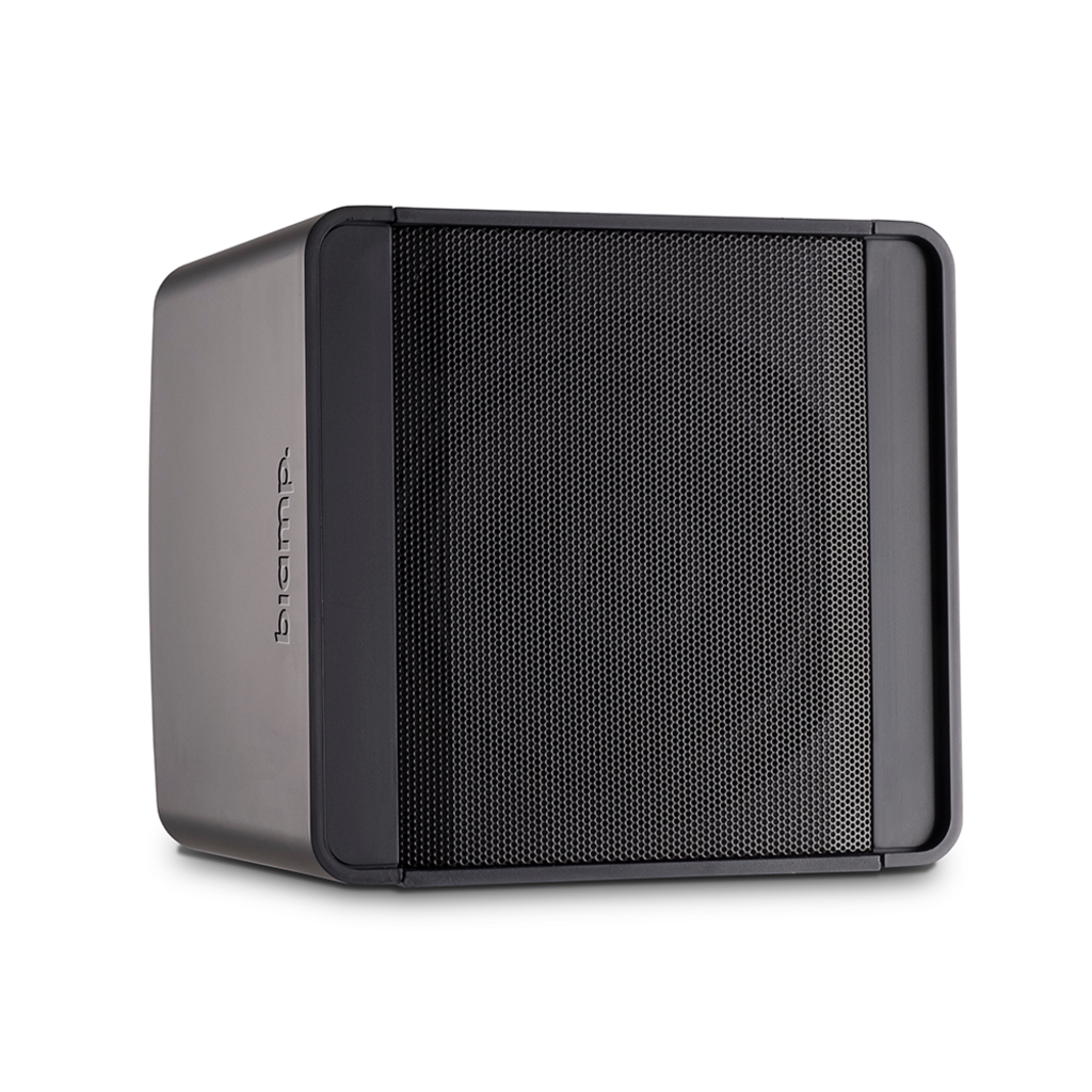 Biamp Desono Compact Surface Mount Speaker 5.25" 80W @8Ω Black - KUBO5-BL