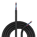 Procab CLS215-B2CA/1 Luidspreker kabel op rol 100m 16 AWG EN50399 CPR Euroclass B2ca-s1b,d0,a1 Zwart