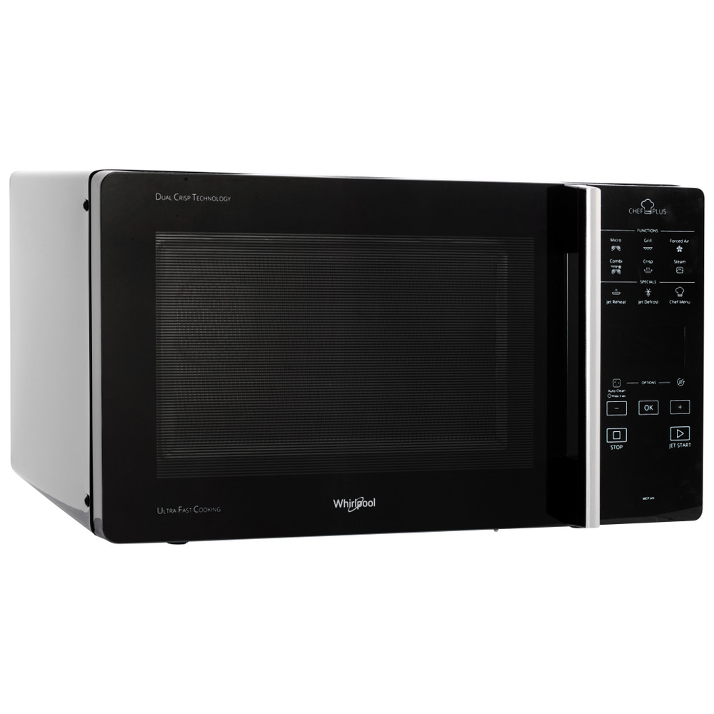 Whirlpool MCP349BL Freestanding Microwave Oven 25l 800W Black