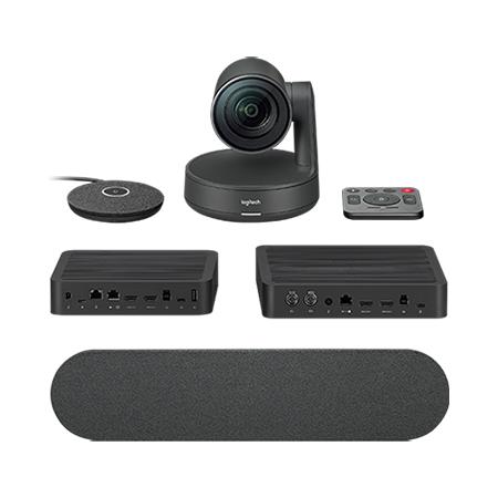 Logitech 960-001218 UC Rally (EU) Video Conferencing kit 4K 5 Units Black