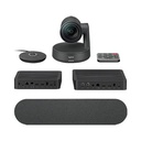Logitech 960-001218 UC Rally (EU) Video Conferencing kit 4K (5 Units) Zwart