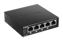 Commutateur PoE+ 5 ports D-link DGS-1005P Noir