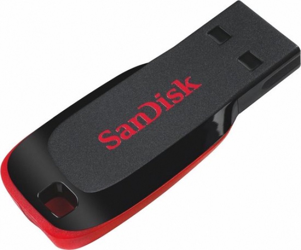 Clé USB Sandisk Cruzer Blade 64 Go Noir