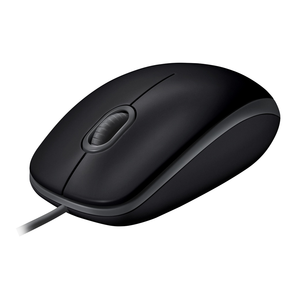 Logitech B110 Silent Bekabelde Muis 1000DPI Zwart