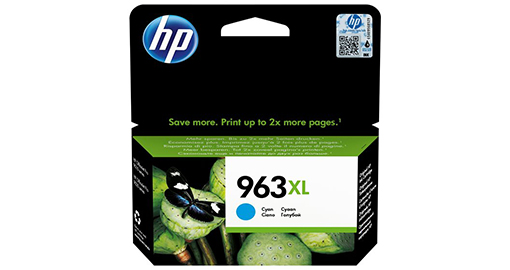 HP inkt patroon 963XL High Yield Cyaan - 3JA27AE#301