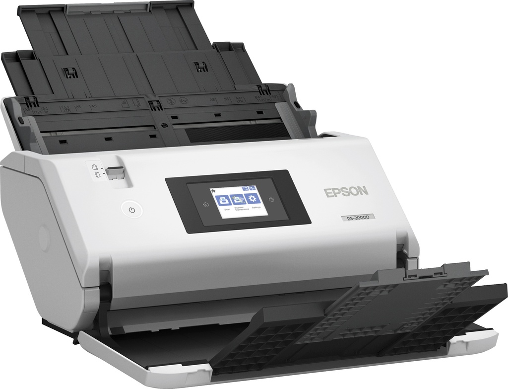 Epson B11B256401 WorkForce DS-30000 Scanner 600 DPI White