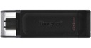 Kingston USB Stick 64 GB USB-C (3.2 GEN 1) - DT70/64GB 