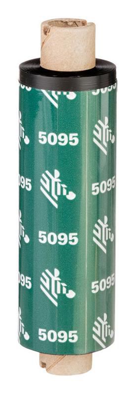 Zebra 1474430 5095 Hoogwaardig lint 84 mm x 74 m 12 stuks zwart