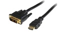 Startech kabel HDMI naar DVI-D 1m - HDDVIMM1M