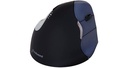 Bakker Elkhuizen Evoluent 4 Draadloze Muis ergonomisch blauw - BNEEVR4W