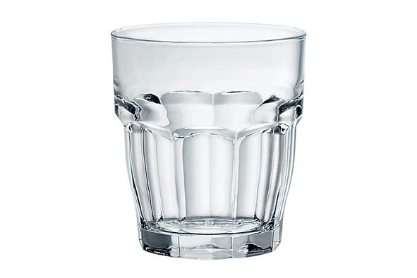 Bormioli Luigi 0418097 Verre empilable 8(Ø)x9cm 27cl Verre transparent