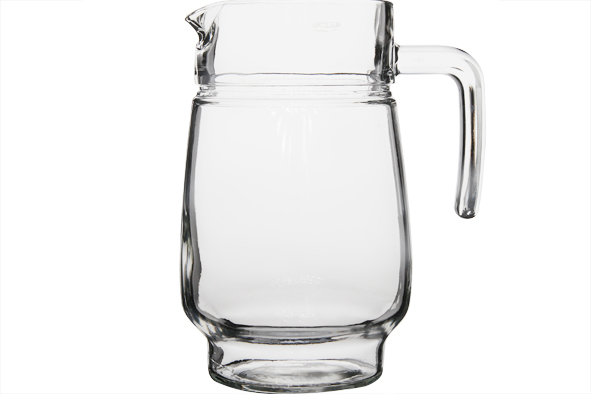 Luminarc 07058 TIVOLI Carafe à eau 1,6 l Transparente