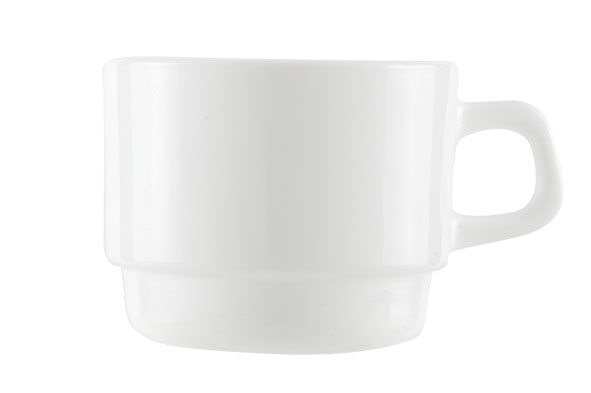 Arcoroc 22837 Tas 7.3(Ø)x6cm 19cl Porselein Wit