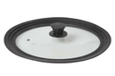 Cosy & Trendy 550879 Multi Diameter deksel 28/30/32cm Glas Transparant