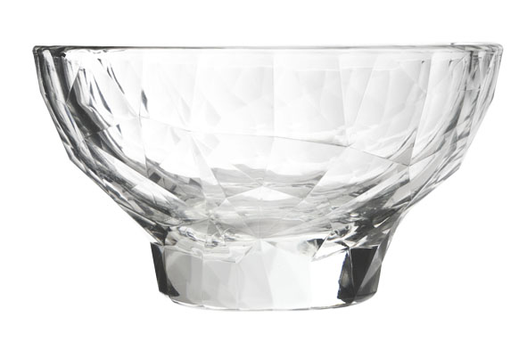 Bormioli Luigi 302200-M04 Mini ijscoupe Diamond 11(Ø)x6cm 22cl Glas Transparant