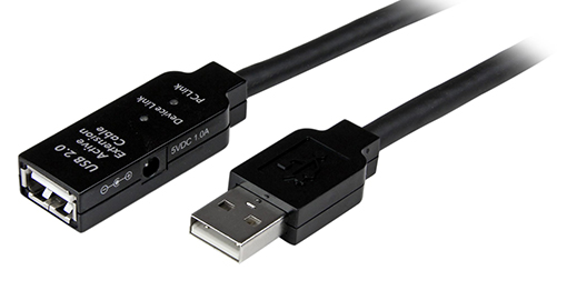 Startech Actieve USb-verlengkabel USB2.0 10m - USB2AAEXT10M