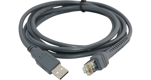 Zebra kabel 2.13m barcodescanner - CBA-U01-S07ZAR