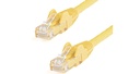 Cable Startech 15m Yellow Snagless UTP Cat6 Patch Cable N6PATC15MYL