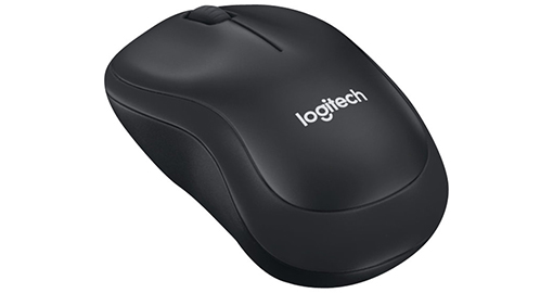 Logitech B220 Silent mouse black USB-A - 910-004881