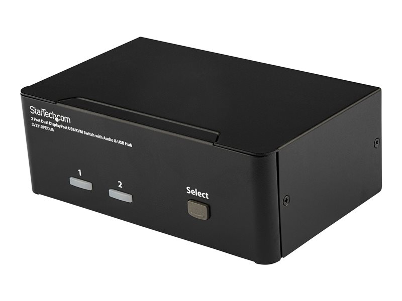 StarTech KVM Switch Displayport 2 port USB2.0 - SV231DPDDUA2