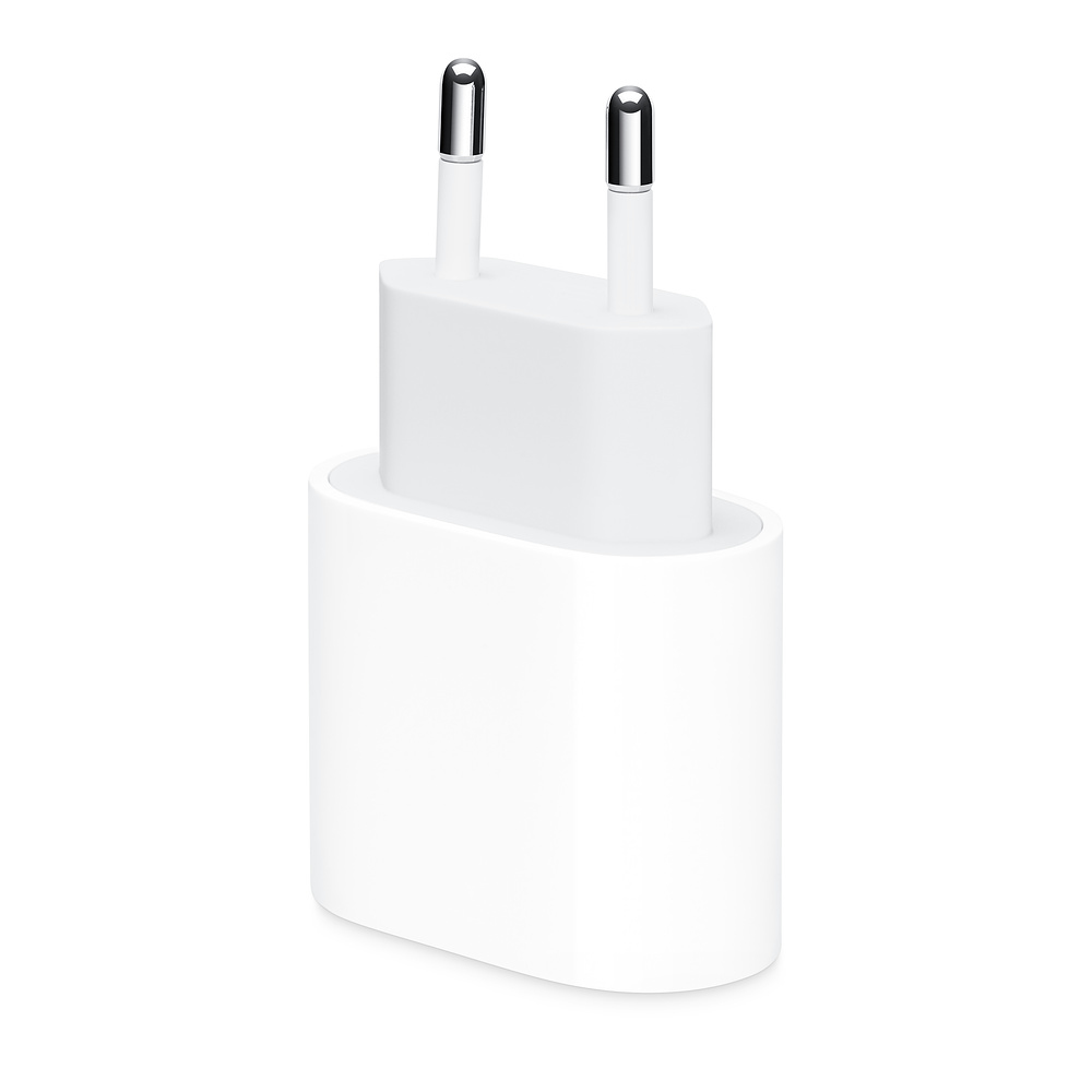 Chargeur Apple MHJE3ZM/A 20 W USB-C Blanc