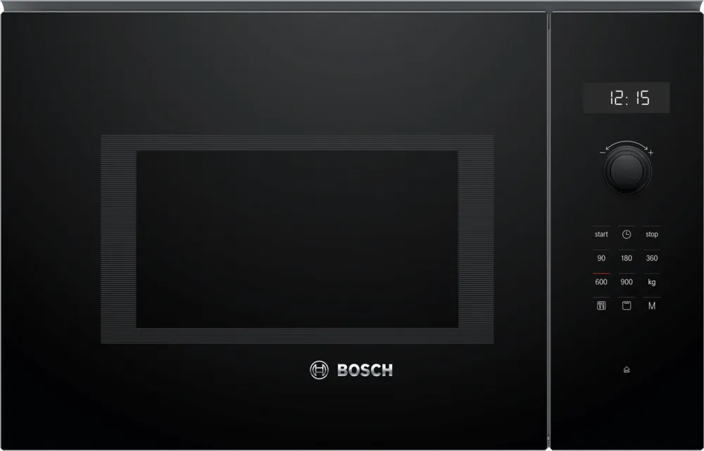 Bosch BEL554MB0 Built-in Microwave Oven 38cm Series 6 25l Grill Black