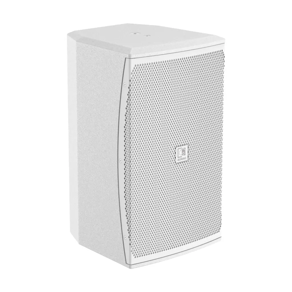 Audac 2-Way Surface Mount Speaker Active 10" White - VEXO110A/W