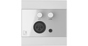 Audac - WP210/W -Universeel wandpaneel   Microfoon  en lijningang   80 x 80 mm 